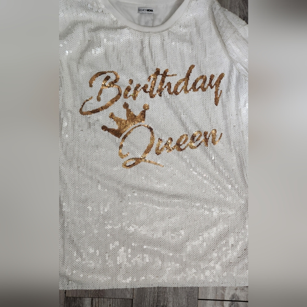Fashion Nova Sequin Queen Tunic View 4